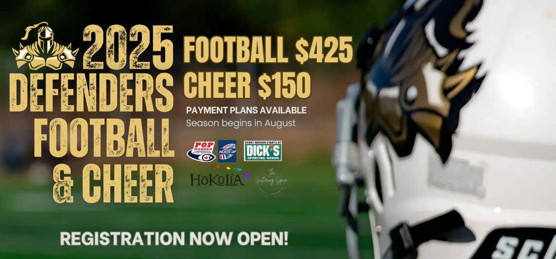 2025 Football & Cheer Registration Now Open!